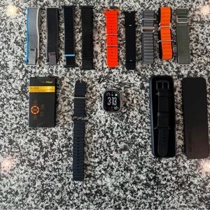 Apple Watch Ultra 1st Gen with Extras